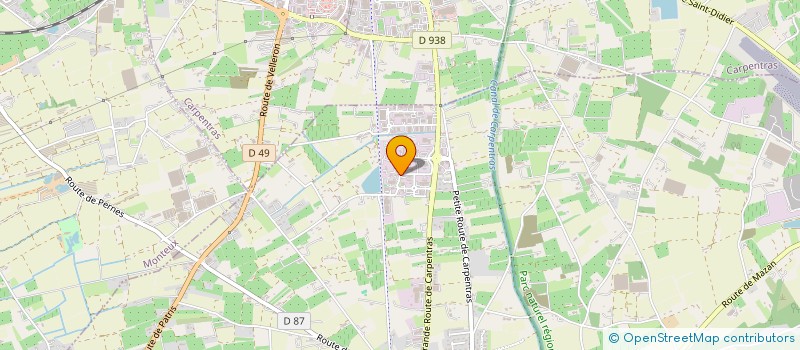 localisation de l'entreprise SADEX  PERNES-LES-FONTAINES