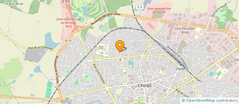 localisation de l'entreprise SADG CONNEXIONS à CHOLET