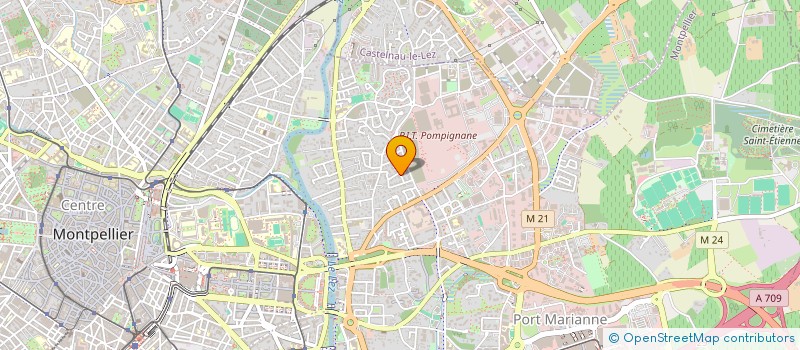 localisation de l'entreprise SADHANA à MONTPELLIER
