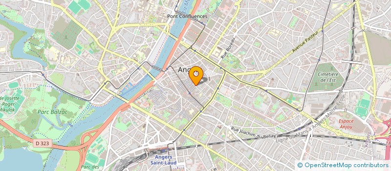 localisation de l'entreprise SADHANA à ANGERS