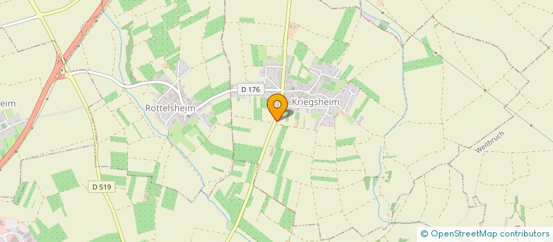 localisation de l'entreprise SADHANA MAISON DE BEAUTE  KRIEGSHEIM