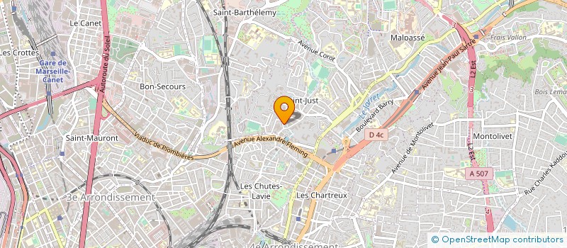 localisation de l'entreprise SADHILL RECORD à MARSEILLE
