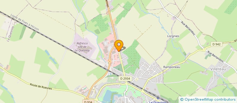 localisation de l'entreprise SADI à LE QUESNOY