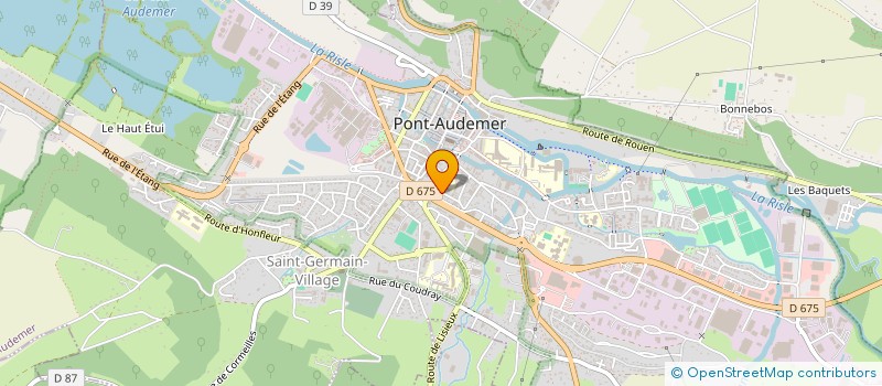 localisation de l'entreprise SADI CARNOT à PONT-AUDEMER