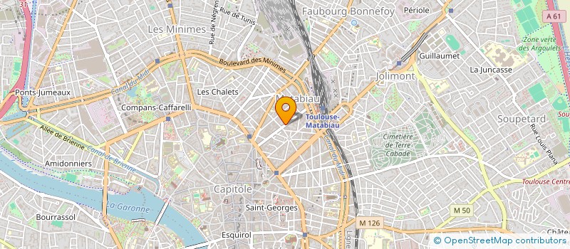 localisation de l'entreprise SADIA à TOULOUSE