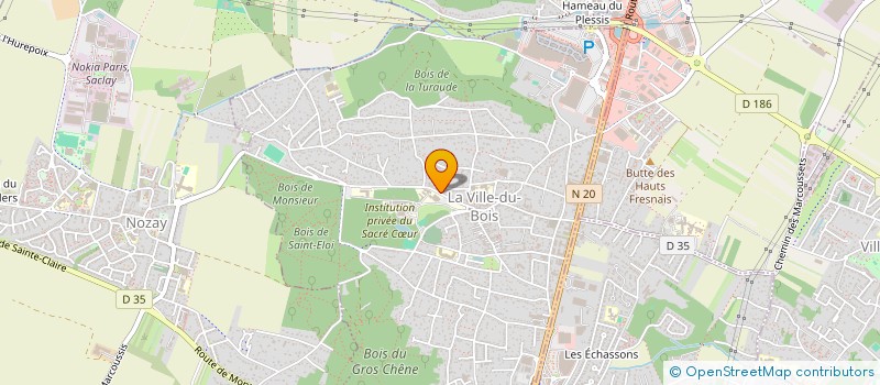 localisation de l'entreprise SADIA MULTISERVICES à LA VILLE-DU-BOIS