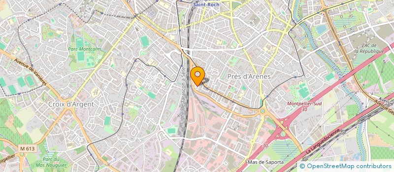 localisation de l'entreprise SADIMMO à MONTPELLIER