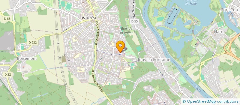 localisation de l'entreprise SADIO SERVICES à VAUREAL