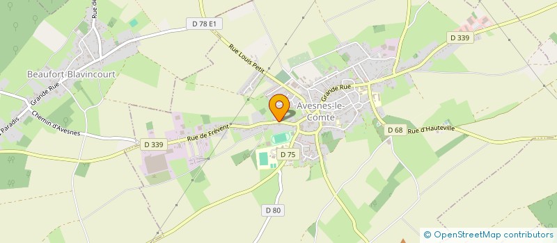 localisation de l'entreprise SADKAR  AVESNES-LE-COMTE