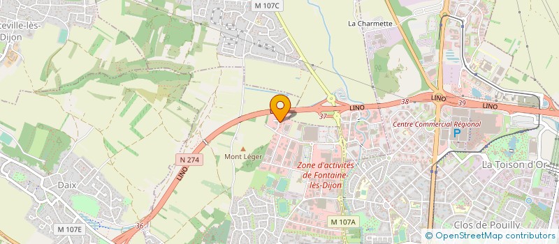 localisation de l'entreprise SADOINE CONSEIL à FONTAINE-LES-DIJON