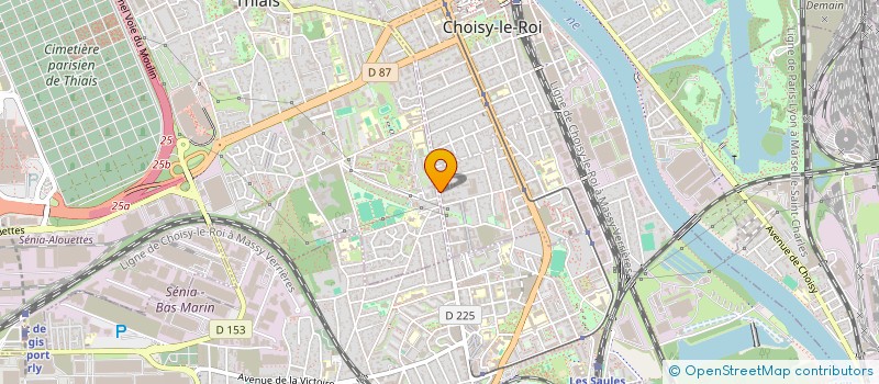 localisation de l'entreprise SADOU  CHOISY LE ROI