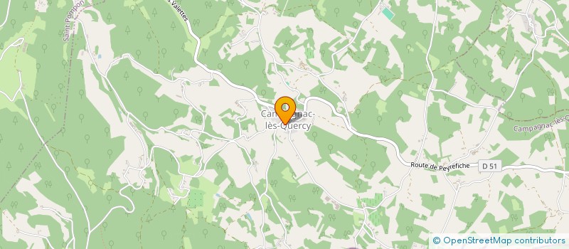 localisation de l'entreprise SADOUILLETTE PERE ET FILS à SAINT CERNIN DE L HERM
