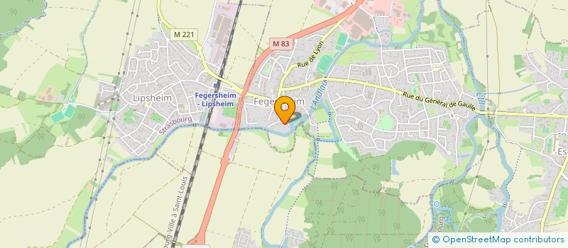 localisation de l'entreprise SADOUKI  FEGERSHEIM