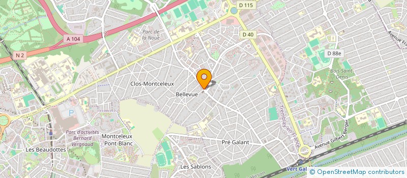 localisation de l'entreprise SADPHONE à VILLEPINTE