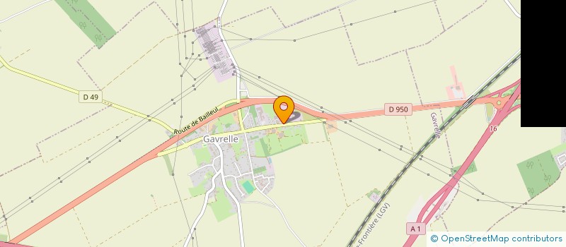 localisation de l'entreprise SADRA IMMO  GAVRELLE