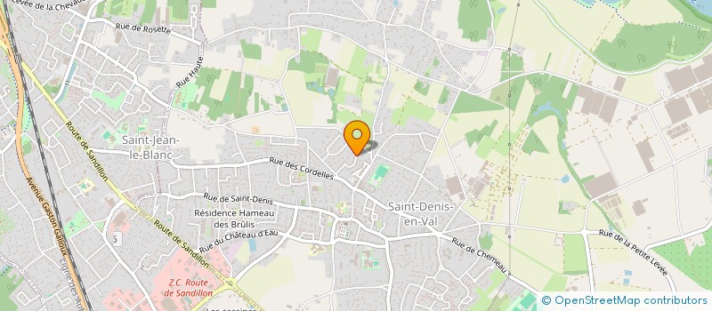 localisation de l'entreprise SADRA IMMO  SAINT-DENIS-EN-VAL