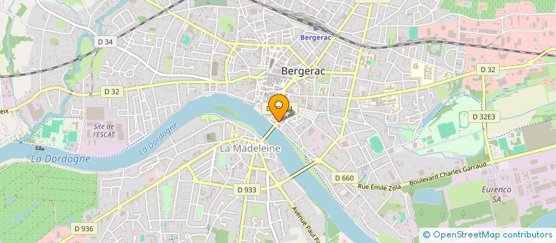 localisation de l'entreprise SADRD 24 à BERGERAC