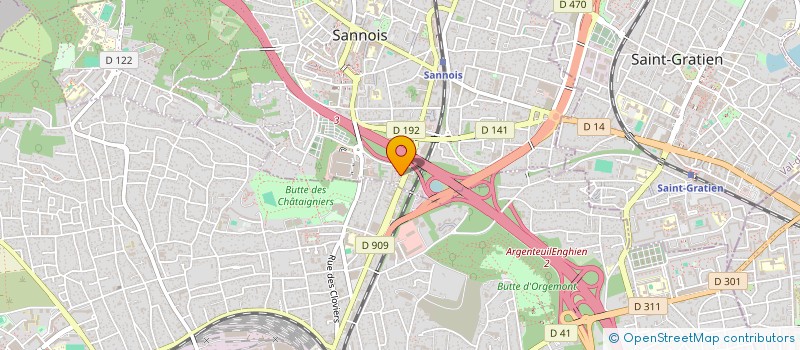 localisation de l'entreprise SADROU à SANNOIS