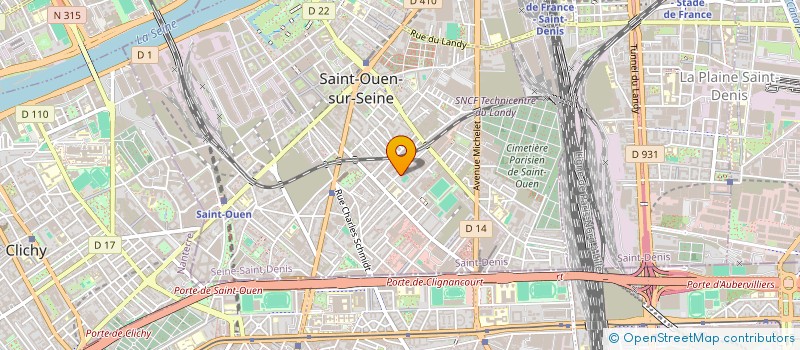localisation de l'entreprise SADS  SAINT-OUEN-SUR-SEINE