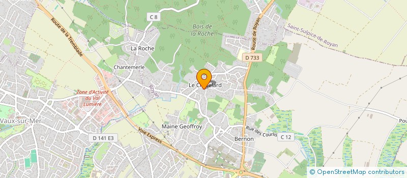 localisation de l'entreprise SADSR SUD OUEST  ROYAN