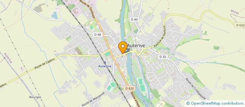 localisation de l'entreprise SADY DISTRI à AUTERIVE
