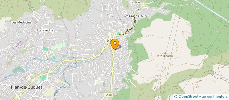 localisation de l'entreprise SAE  ALLAUCH