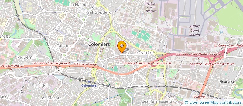 localisation de l'entreprise SAE CAPITAL à COLOMIERS