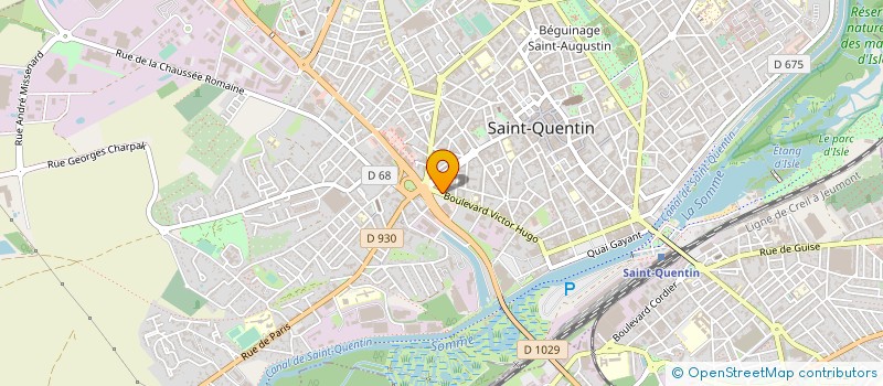 localisation de l'entreprise SAE DES ETS PIERRE PARISIS à SAINT-QUENTIN