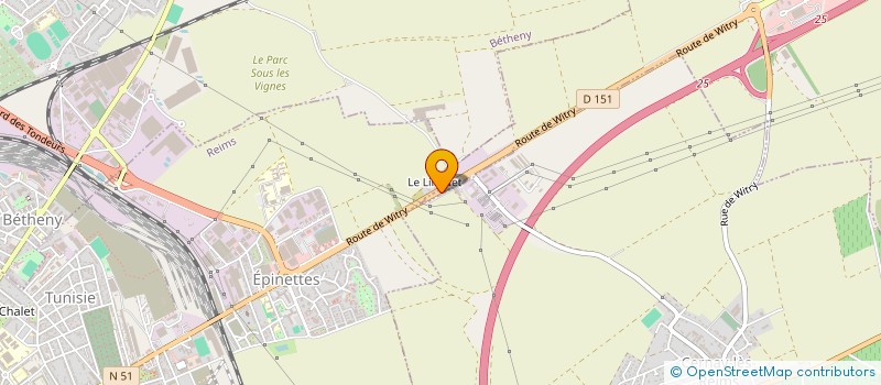 localisation de l'entreprise SAE DU MONT DE BERRU à CERNAY-LES-REIMS