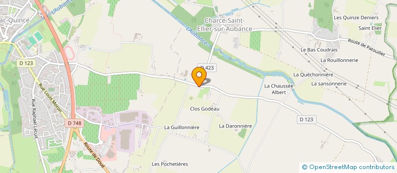 localisation de l'entreprise SAE NAEL  BRISSAC LOIRE AUBANCE