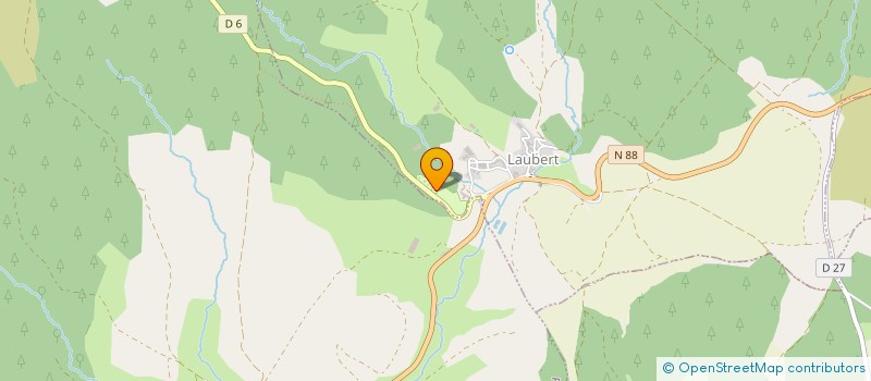 localisation de l'entreprise SAE - SOCIETE AVEYRONNAISE D'ELAGAGE  LAUBERT