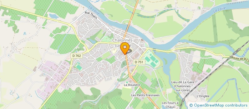 localisation de l'entreprise SAE. SON ET VISION JP. VIAU à CHALONNES-SUR-LOIRE