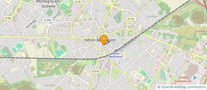 localisation de l'entreprise SAEB  HENIN-BEAUMONT