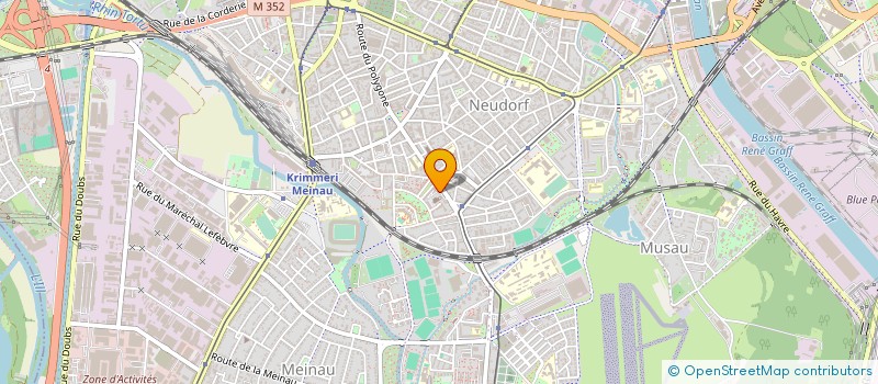 localisation de l'entreprise SAEB BRECL ET JOST à STRASBOURG