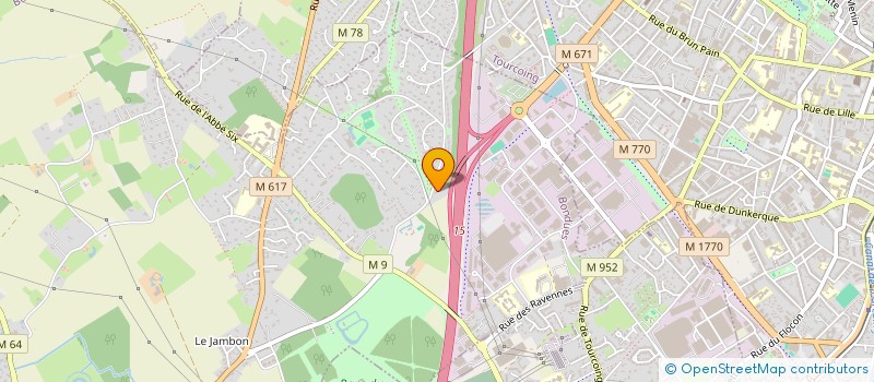 localisation de l'entreprise SAEB HOLDING  BONDUES