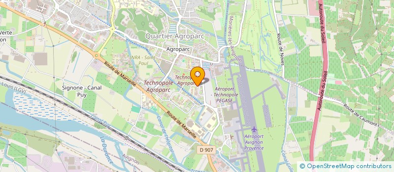 localisation de l'entreprise SAEC BATIMENT  LE THOR