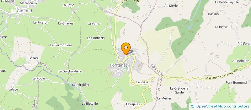 localisation de l'entreprise SAEG à FONTANES