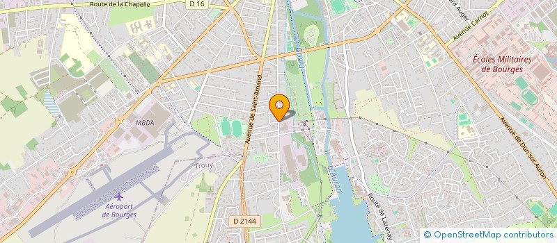 localisation de l'entreprise SAEKEN DOJO  BOURGES