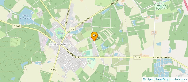 localisation de l'entreprise SAEL à JOUY-LE-POTIER