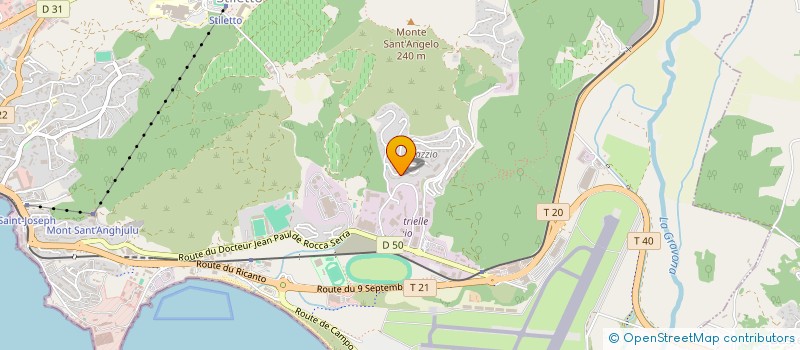 localisation de l'entreprise SAEL  AJACCIO