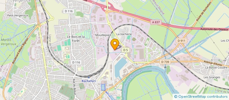 localisation de l'entreprise SAEL SOCIETE D APPLICATION D ENDUIT DU LITORAL à ROCHEFORT