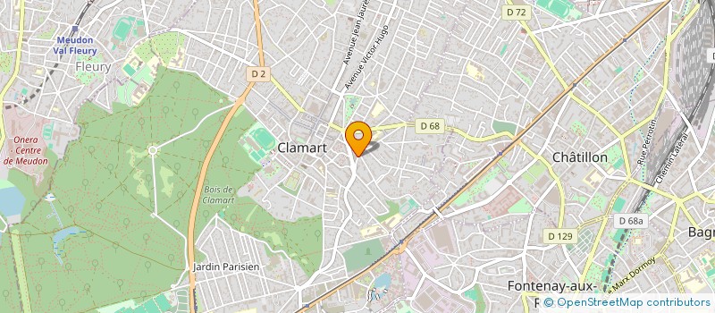 localisation de l'entreprise SAEM à CLAMART