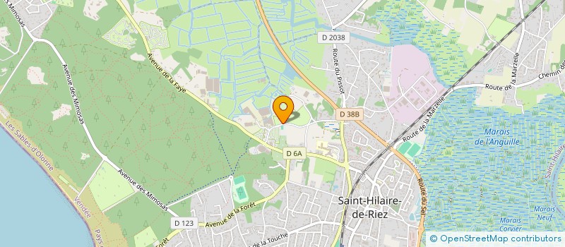 localisation de l'entreprise SAEM à SAINT-HILAIRE-DE-RIEZ
