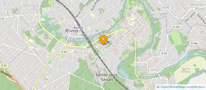 localisation de l'entreprise SAEM GESTION GEOTHERMIE ET RESEAUX à EPINAY-SOUS-SENART