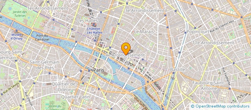 localisation de l'entreprise SAEM LOCALE DES POMPES FUNEBRES DE LA VILLE DE PARIS à PARIS