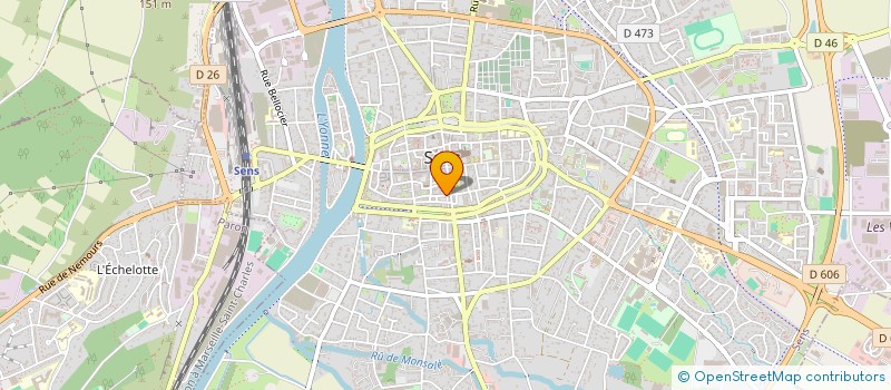 localisation de l'entreprise SAEN à SENS