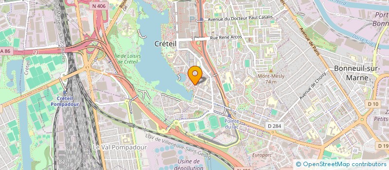 localisation de l'entreprise SAEPTM à CRETEIL