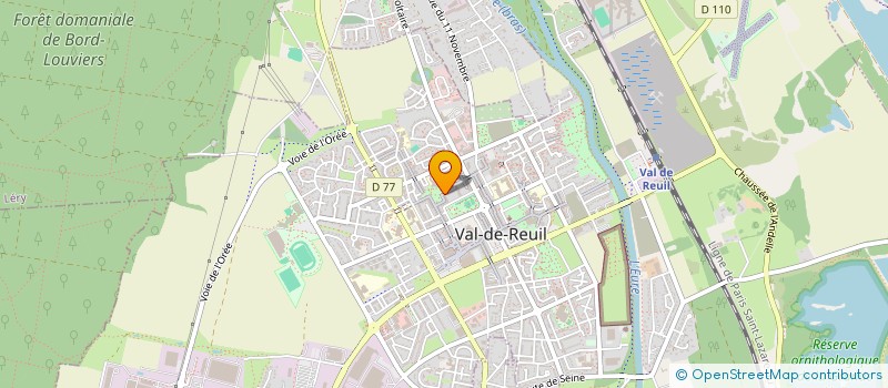 localisation de l'entreprise SAER BATIMENT à VAL-DE-REUIL