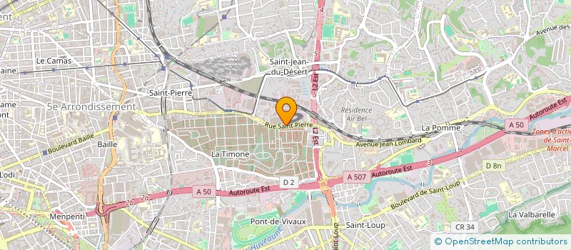 localisation de l'entreprise SAER SOC ETANCHEITE REVETEMENT  MARSEILLE
