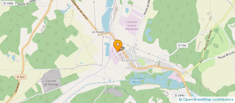 localisation de l'entreprise SAERTEX FRANCE à ARANDON-PASSINS